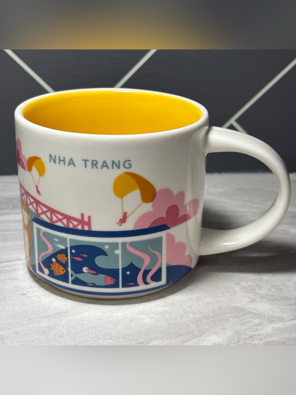 Starbucks Nha Trang Vietnam You Are Here Collection Series 14oz Coffee Mug Cup